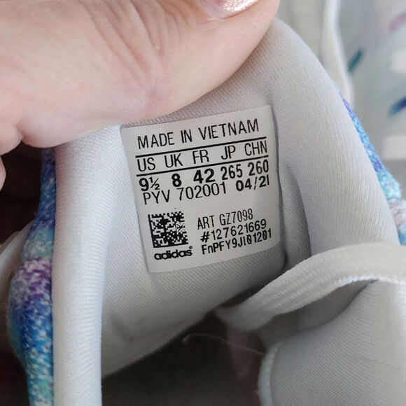 Adidas Women's 9.5 Ultra Boost 4.0 DNA Tie Dye Rose Running Shoe Sneaker -GZ7098 - Picture 11 of 11